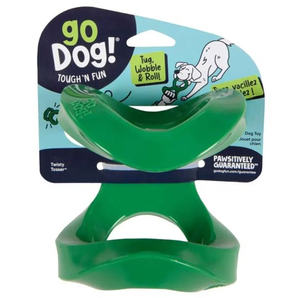 Magic Motion Twisty Tosser Toy for Dogs with Chew Guard Technology
